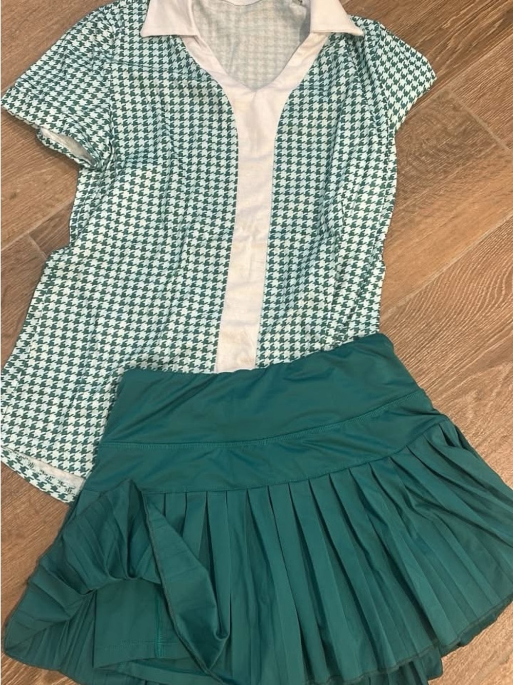 Golf Tennis Color Coordinated Set top + skirt